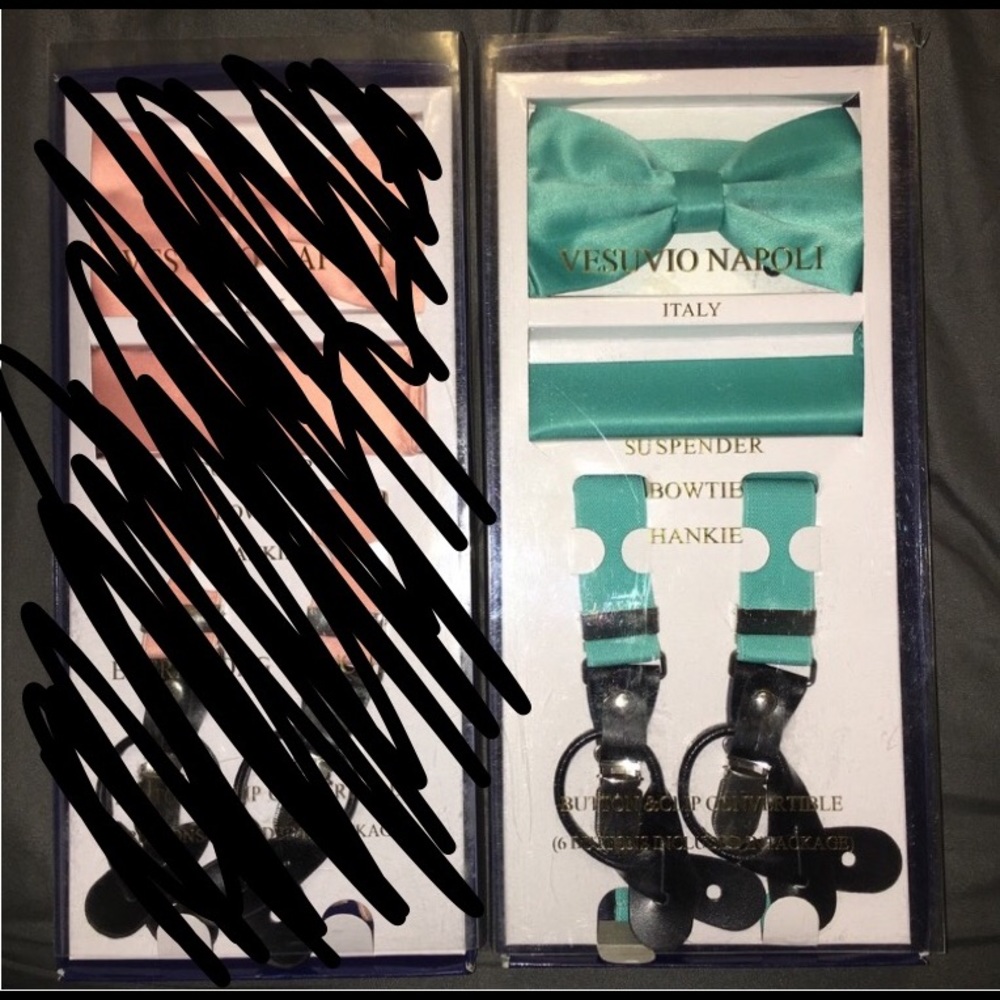 BRAND NEW Vesuvio Napoli Suspender Sets